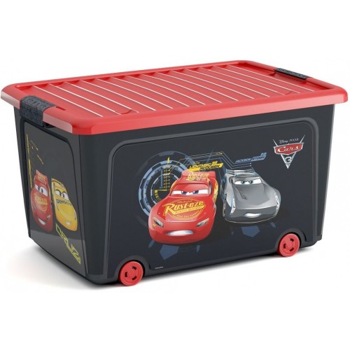 KIS W BOX L CARS 50L na kolečkách 56,5x39x31,5cm