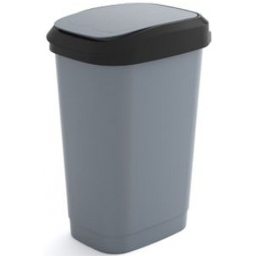 KIS DUAL TOUCH BIN L 50L odpadkový koš 31x42x60cm šedý