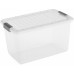 KIS W BOX M 30L 49x30x29cm transparent/světle šedá