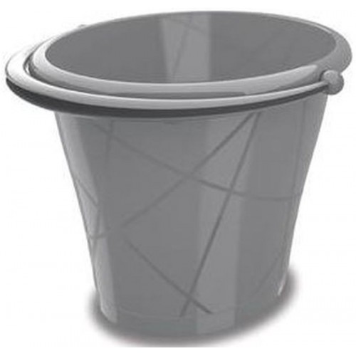 KIS vědro 15L 35x39x29cm šedé KIS vědro 15L 35x39x29cm šedé
