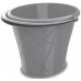 KIS vědro 15L 35x39x29cm šedé