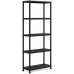 KIS PLUS 75/5 regál 176x75x32 cm, černá 9509