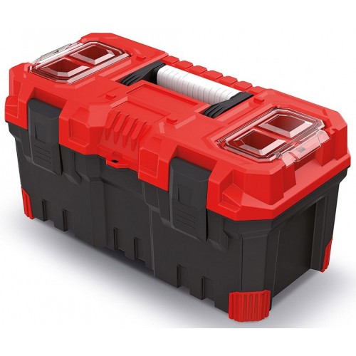 Kistenberg TITAN PLUS Plastový kufr na nářadí, 49,6x25,8x24cm, červená KTIP5025-3020 Kistenberg TITAN PLUS Plastový kufr na nářadí, 49,6x25,8x24cm, červená KTIP5025-3020