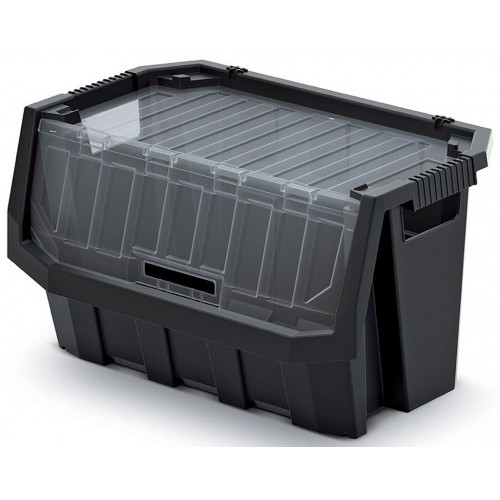 Kistenberg TRUCK MAX PLUS Plastový úložný box 39,6x38x28,2cm, černá KTRM4040F