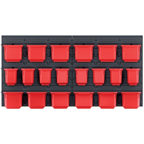Kistenberg ORDERLINE Závěsný panel s 20 boxy na nářadí, 80x16,5x40cm KOR6 Kistenberg ORDERLINE Závěsný panel s 20 boxy na nářadí, 80x16,5x40cm KOR6