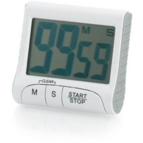 KELA Digitální minutka TEMPUS bílá KL-10800