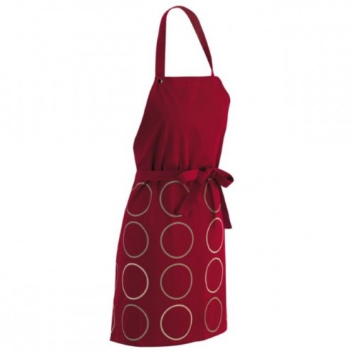 KELA Zástěra DIEGO 74x67 cm vínová KL-15578