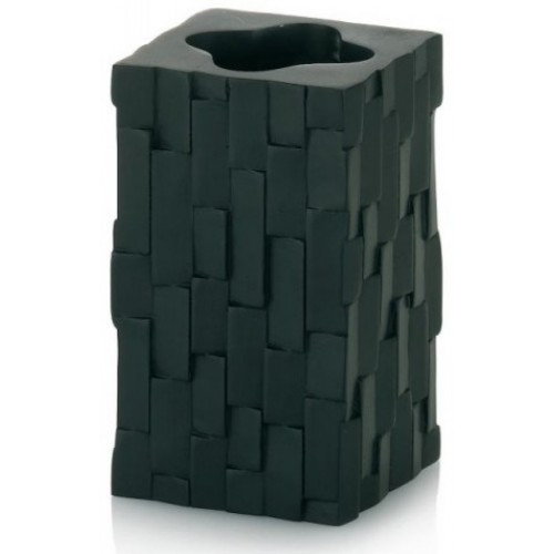 KELA Držák na kartáčky ANGERS, umělý kámen KL-21359