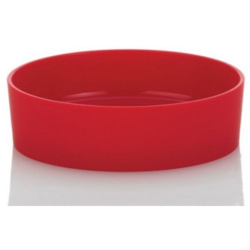 KELA Miska na mýdlo DRAGON, ABS-plast červený KL-21730