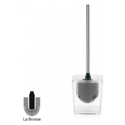 KELA WC štětka KRISTALL transparentní LaBrosse KL-21904 KELA WC štětka KRISTALL transparentní LaBrosse KL-21904