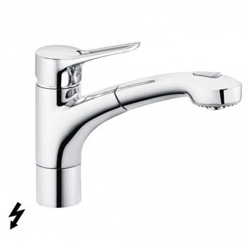 KLUDI MX dřezová baterie pro beztlaký ohřívač chrom 399420562