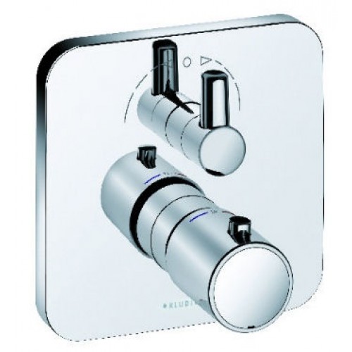 KLUDI E2 podomítková vanová/sprchová termostatická baterie,chrom 498300575