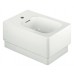 KLUDI ESPRIT závěsný bidet 370x305x560 mm, bílý 56BIW43