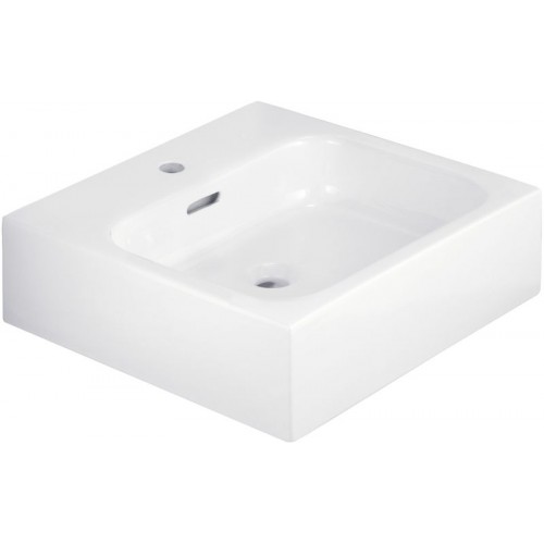 KLUDI Plus umyvadlo 142x500x500 mm, s otvorem pro baterii 49W0543