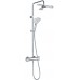 KLUDI Fizz Thermostat Dual shower system DN 15, chrom 6709605-00