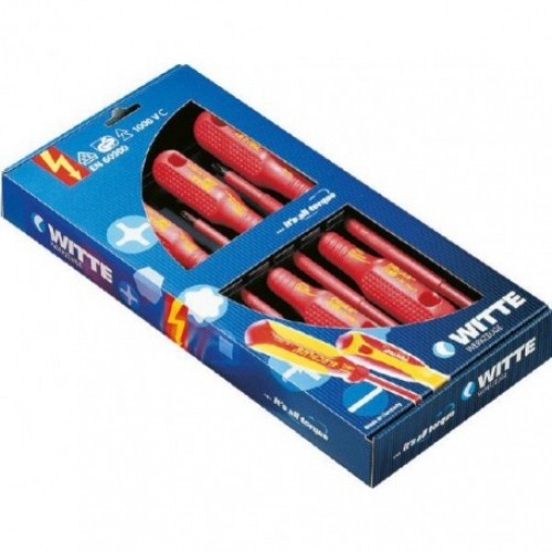 WITTE VDE TRIAX 7-mi dilná sada šrobováků a zkoušečky napětí 620584