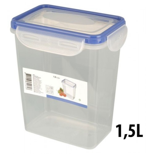 KAISERHOFF Plastová dóza s klip víčkem 1,5 l KO-Y54004040 KAISERHOFF Plastová dóza s klip víčkem 1,5 l KO-Y54004040
