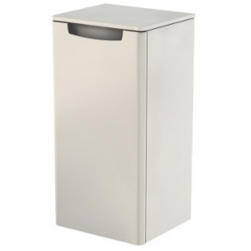 KOLO Rekord postranní skříňka nízká, závěsná, lesklá bílá 88474000