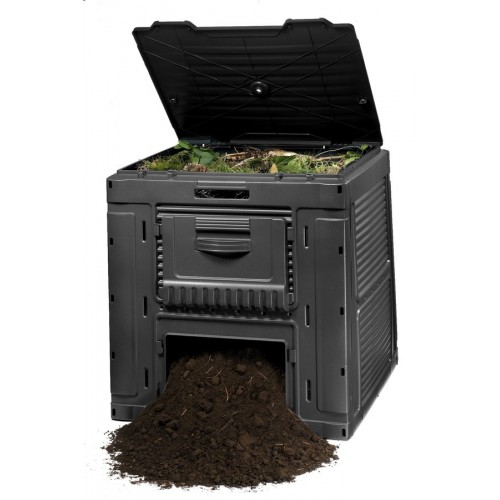 KETER E kompostér 470l, bez podstavce, černý 17186236