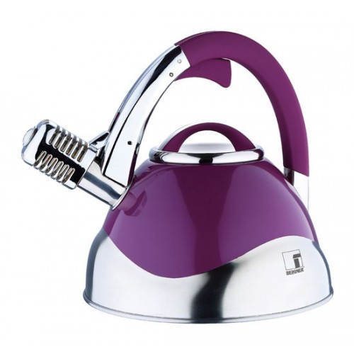 BERGNER Konvice pískací nerez 3 l nachová BG-3740