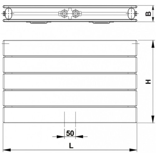 Korado KORATHERM Horizontal M K21HM 662 / 1400 bílá RAL9016 K21H06621400M10