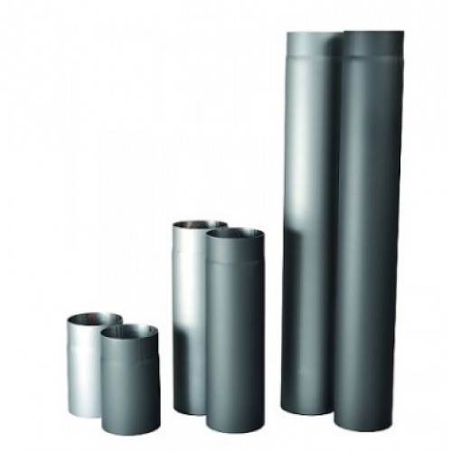 Trubka kouřovodu 125mm/500mm (1,5) černá Trubka kouřovodu 125mm/500mm (1,5) černá