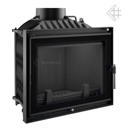 KRATKI ERYK/DECO 12 kW krbová vložka teplovzdušná, rovné sklo