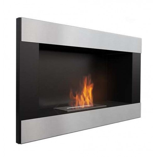 KRATKI Biokrb GOLF HORIZONTAL černý, broušená ocel