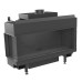 KRATKI LEO 100 PB 4,7 - 9,5 kW vestavný plynový krb, levý bok LEO/L/100/LPG