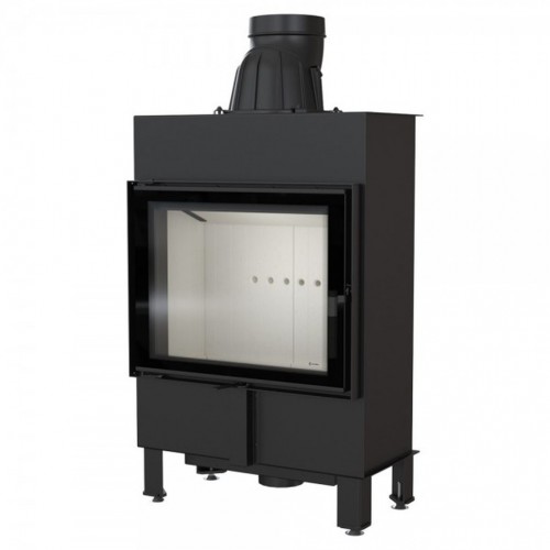 KRATKI LUCY/12/SLIM krbová vložka teplovzdušná, rovné sklo