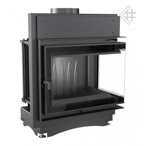 KRATKI MAJA/P/BS/DECO 12 kW krbová vložka teplovzdušná, boční pravé sklo