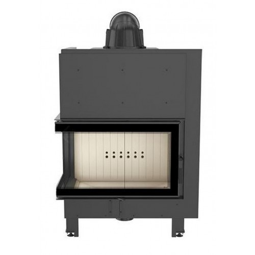 KRATKI MBO/L/BS 15 kW krbová vložka teplovzdušná, boční levé sklo