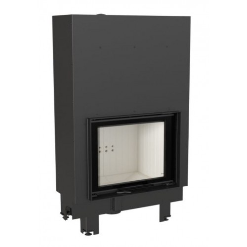KRATKI MBZ/G 13 kW krbová vložka teplovzdušná, rovné sklo s výsuvem