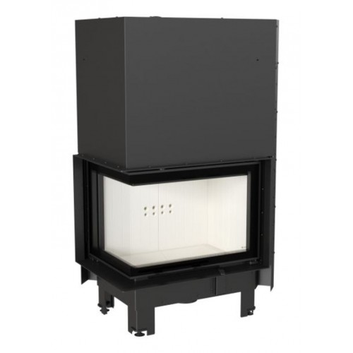 KRATKI MBZ/L/BS/G 13 kW krbová vložka teplovzdušná, levé sklo s výsuvem KRATKI MBZ/L/BS/G 13 kW krbová vložka teplovzdušná, levé sklo s výsuvem