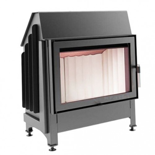 KRATKI ZIBI/PF 12 kW, krbová vložka teplovzdušná, rovné sklo KRATKI ZIBI/PF 12 kW, krbová vložka teplovzdušná, rovné sklo