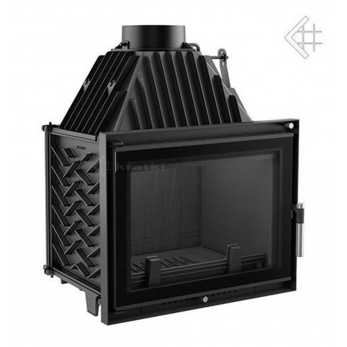 KRATKI ZUZIA/DECO 16 kW krbová vložka teplovzdušná, rovné sklo