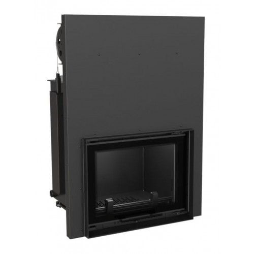 KRATKI ZUZIA/PW/15/G/W krbová vložka teplovodní, rovné sklo s výsuvem, s chladící smyčkou KRATKI ZUZIA/PW/15/G/W krbová vložka teplovodní, rovné sklo s výsuvem, s chladící smyčkou