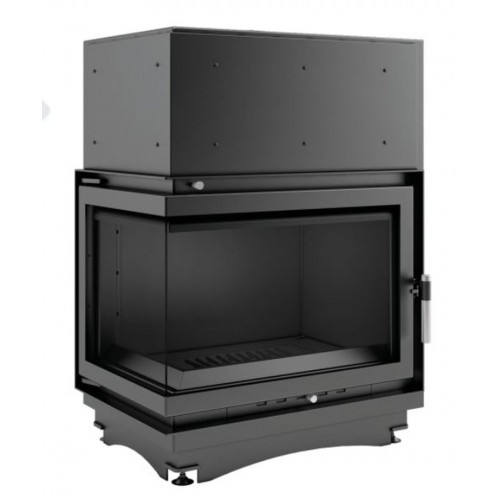 KRATKI ZUZIA/PW/BL/15/BS/W krbová vložka teplovodní, levé sklo, s chladící smyčkou KRATKI ZUZIA/PW/BL/15/BS/W krbová vložka teplovodní, levé sklo, s chladící smyčkou