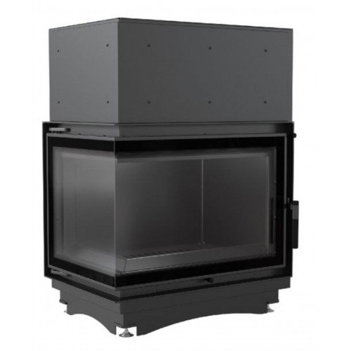 KRATKI ZUZIA/PW/BL/15/BS/W/DECO krbová vložka teplovodní, levé sklo, s chladící smyčkou KRATKI ZUZIA/PW/BL/15/BS/W/DECO krbová vložka teplovodní, levé sklo, s chladící smyčkou