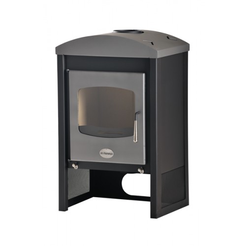 HSFLAMINGO Krbová kamna STAVANGER 9kw, šedá/černá HSFLAMINGO Krbová kamna STAVANGER 9kw, šedá/černá