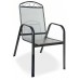 Křeslo zahradní ZWMC-31 kovové drátěné, černá 609