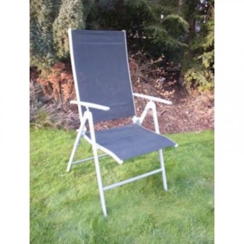 Křeslo polohovací ANF 26C černé 606