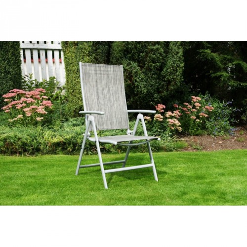 Křeslo polohovací ANF 26C šedé 606/3