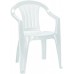 CURVER SICILIA Zahradní židle, 56 x 58 x 79 cm, bílá 17180048