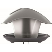 Prosperplast BIRDYFEED SQUARE Krmítko pro ptáky 24,8cm, antracit IBFS