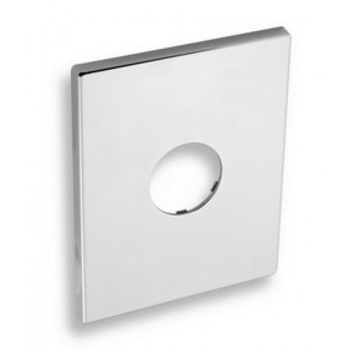 NOVASERVIS kryt k podomítkovému boxu - obdélník chrom KRYT0050C,0