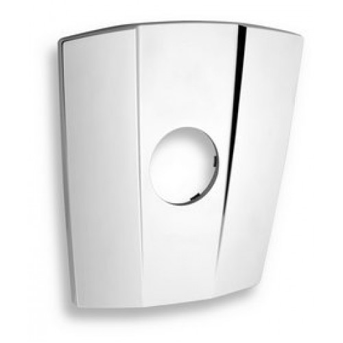 NOVASERVIS kryt k podomítkovému boxu - trapez chrom KRYT0050F,0