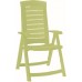 ALLIBERT ARUBA zahradní židle polohovací, světle zelená 17180080