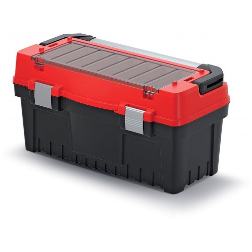 Kistenberg EVO Kufr na nářadí s kov. držadlem 59,4x28,8x30,8cm, červená KEVA6030SAL Kistenberg EVO Kufr na nářadí s kov. držadlem 59,4x28,8x30,8cm, červená KEVA6030SAL
