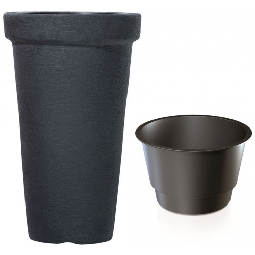 Prosperplast CLASSIC TOWER Květináč 30cm, 20l, antracit DPC30 Prosperplast CLASSIC TOWER Květináč 30cm, 20l, antracit DPC30